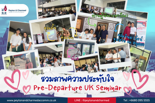 Collection of photos from the Pre-Departure UK Seminar